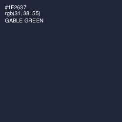#1F2637 - Gable Green Color Image